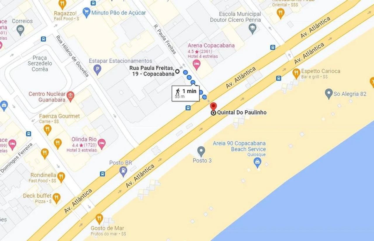 Pf21 - Apto A 1 Minuto Da Praia De Copacabana Rio de Janeiro Exterior foto